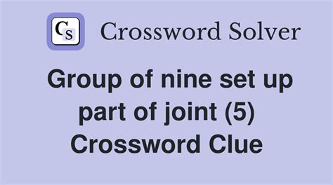 groups of nine crossword clue